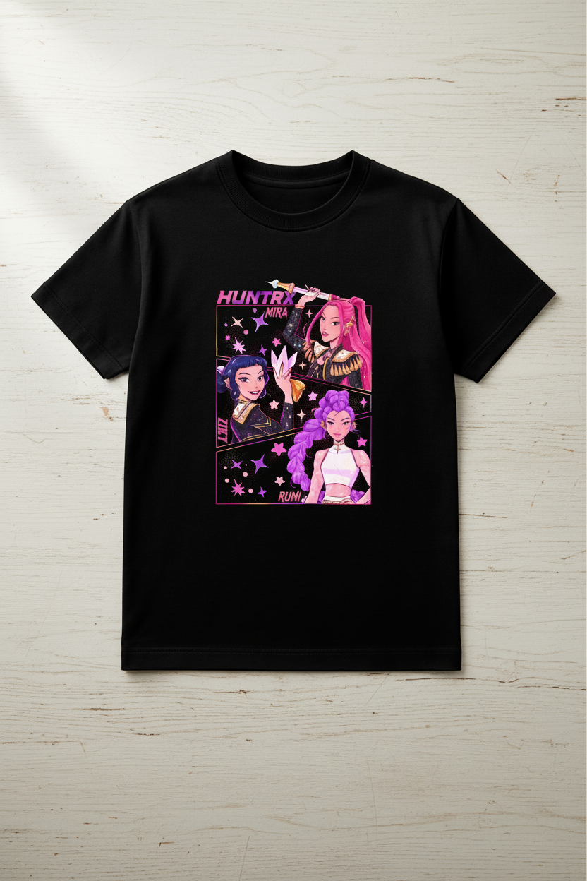 Adult Custom K-Pop Demon Hunter T-Shirts #1