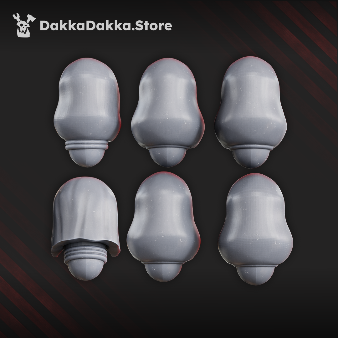 Angels of War & Battle Sisters Heads Set x6