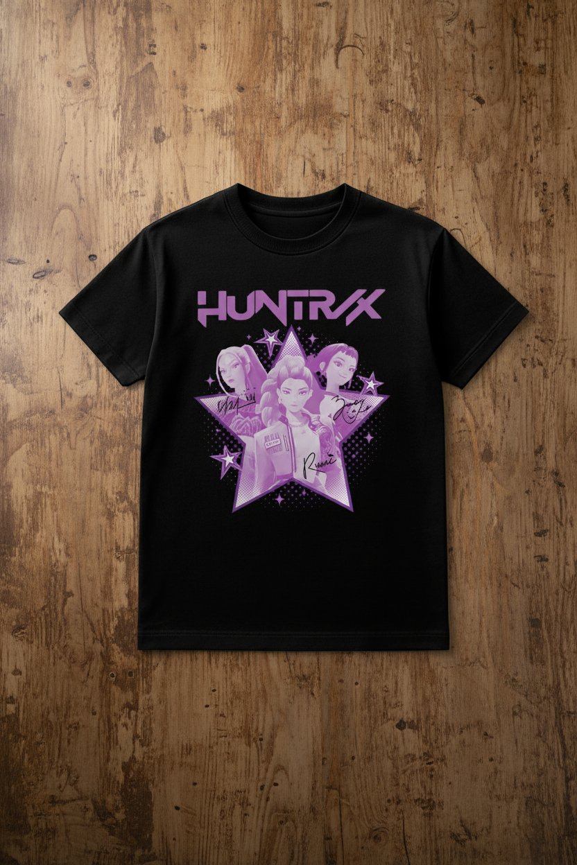 Adult Custom K-Pop Demon Hunter T-Shirts #1