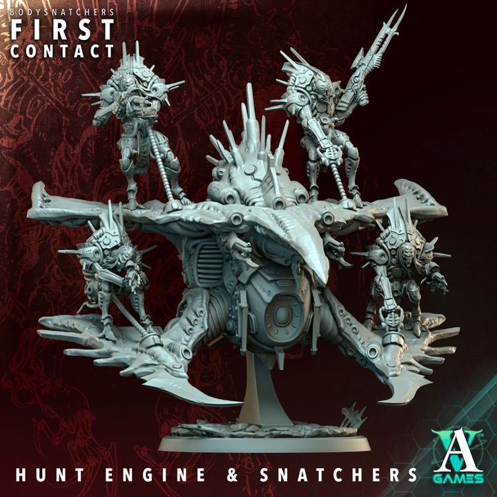 Hunt Engine & Snatchers by Archvillain Games