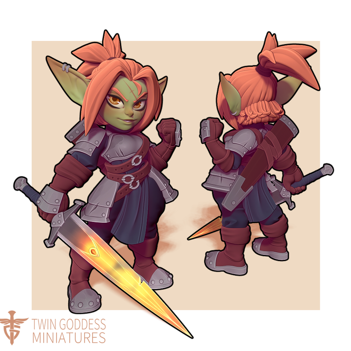 Amber the Goblin Warrior