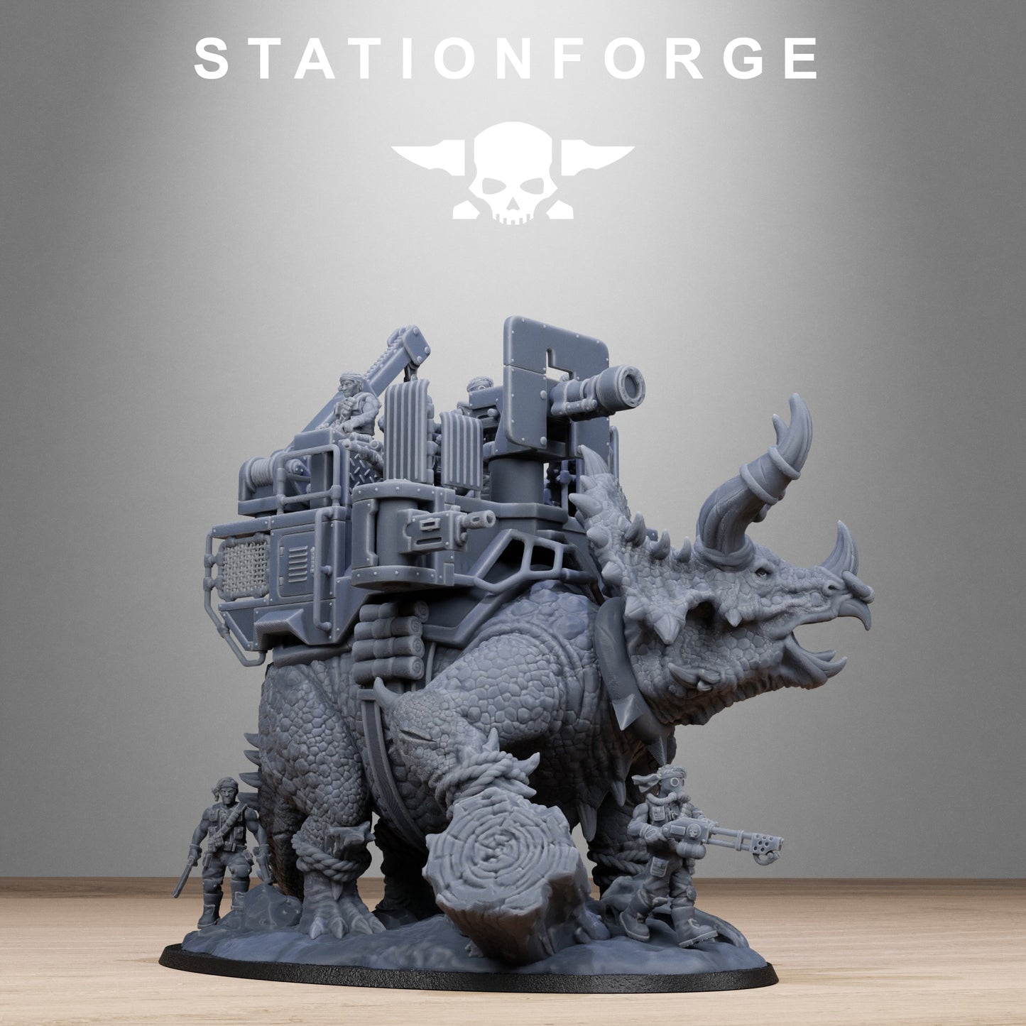 GrimGuard Jungle Fighters Triceratank Set