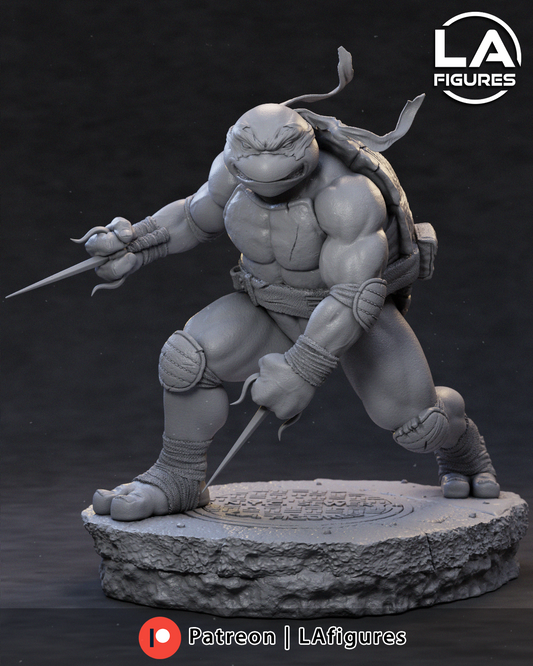 TMNT Raphael Custom Statue 6 Tall Unpainted Models