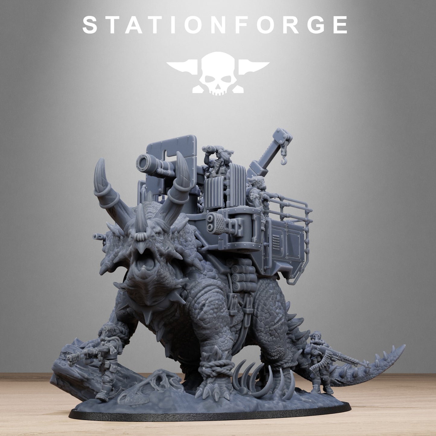 GrimGuard Jungle Fighters Triceratank Set