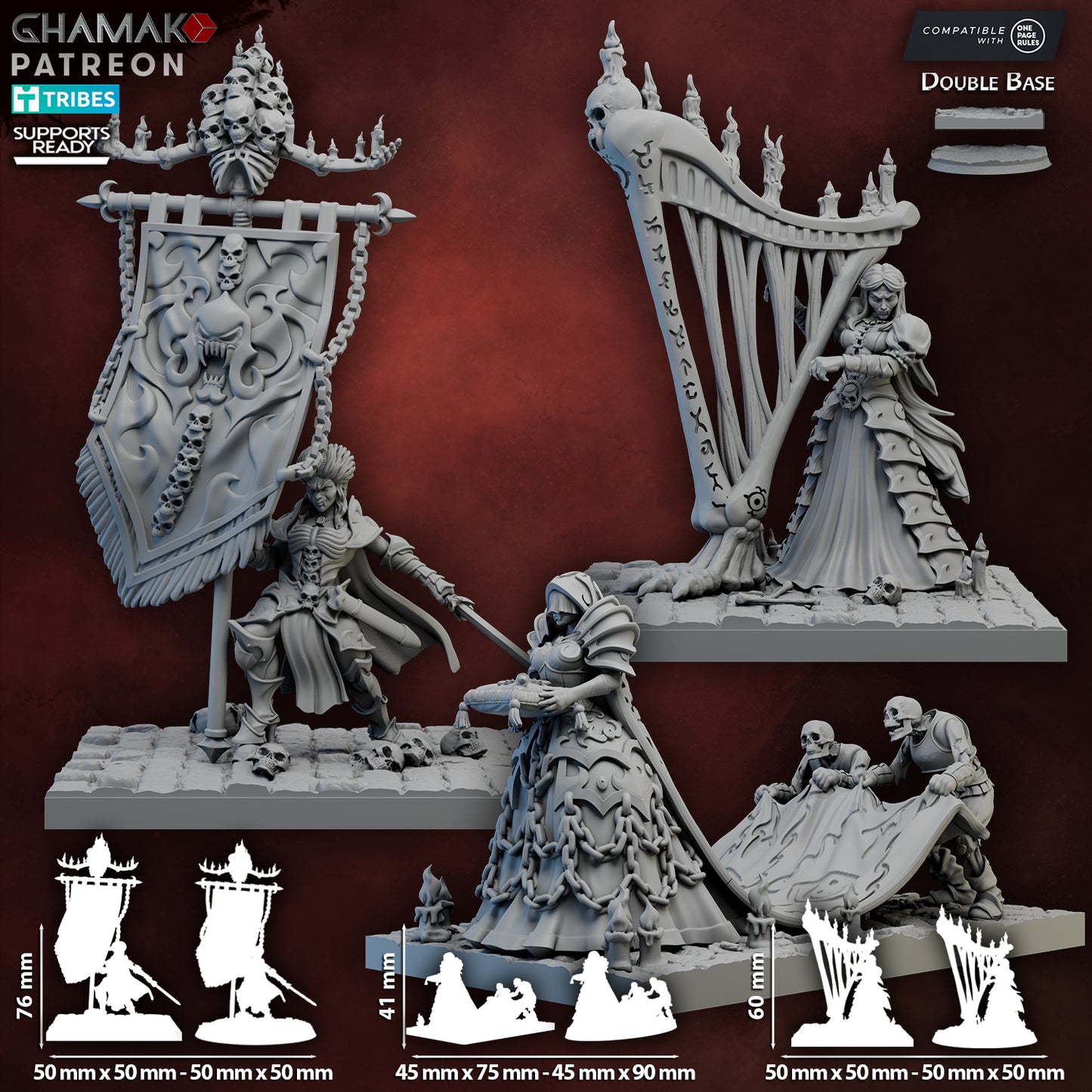 Azrakan Wives 32mm heroic scale