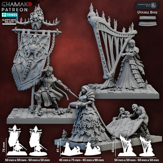 Azrakan Wives 32mm heroic scale