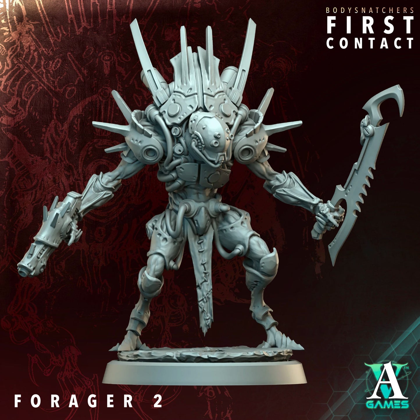 Forager - 32mm base  by Archvillain Games