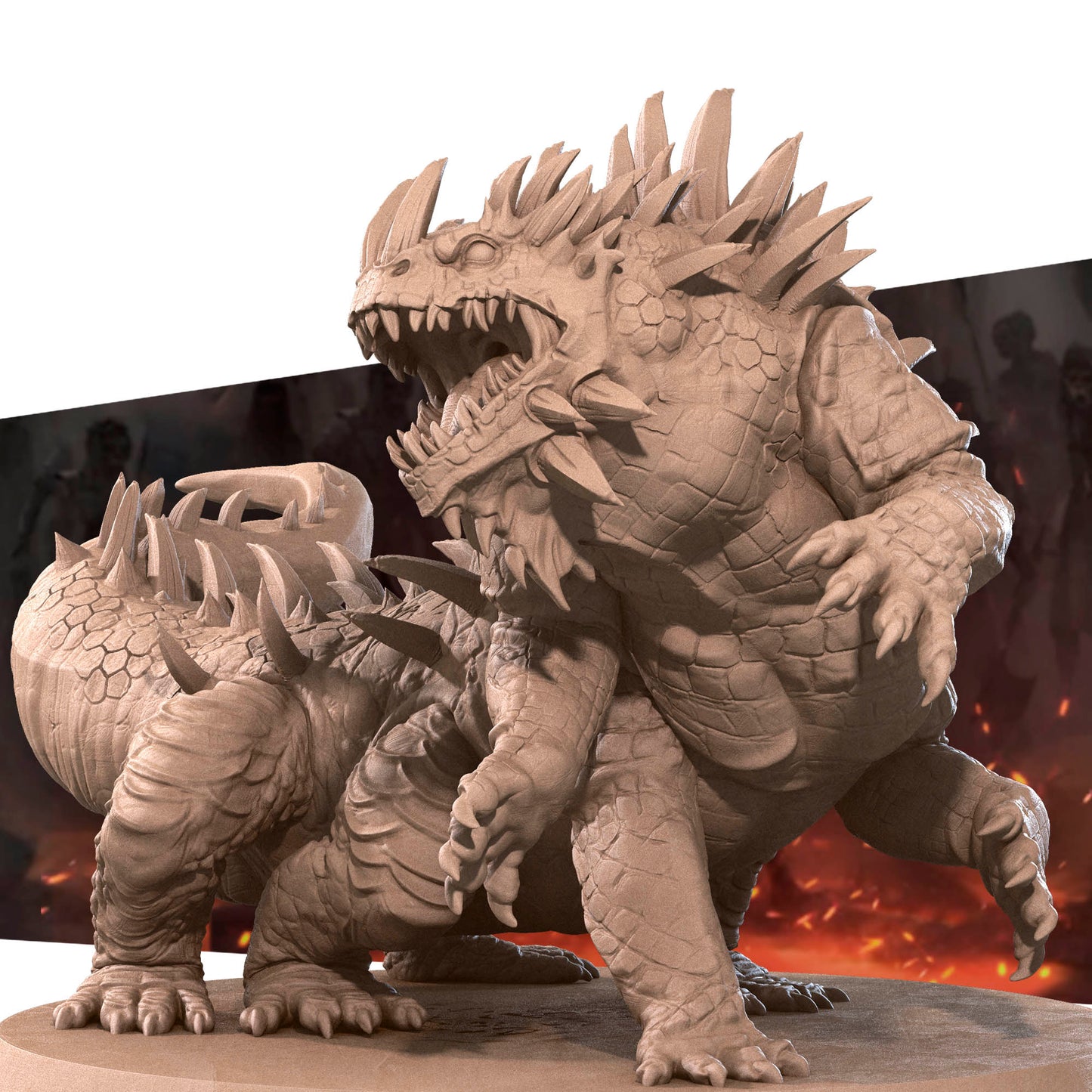 Basilisk Miniature- Iconic Monsters Pt 3- Bite the Bullet -D&D 5e -Dungeons and Dragons -Pathfinder -Fantasy RPG Tabletop Games