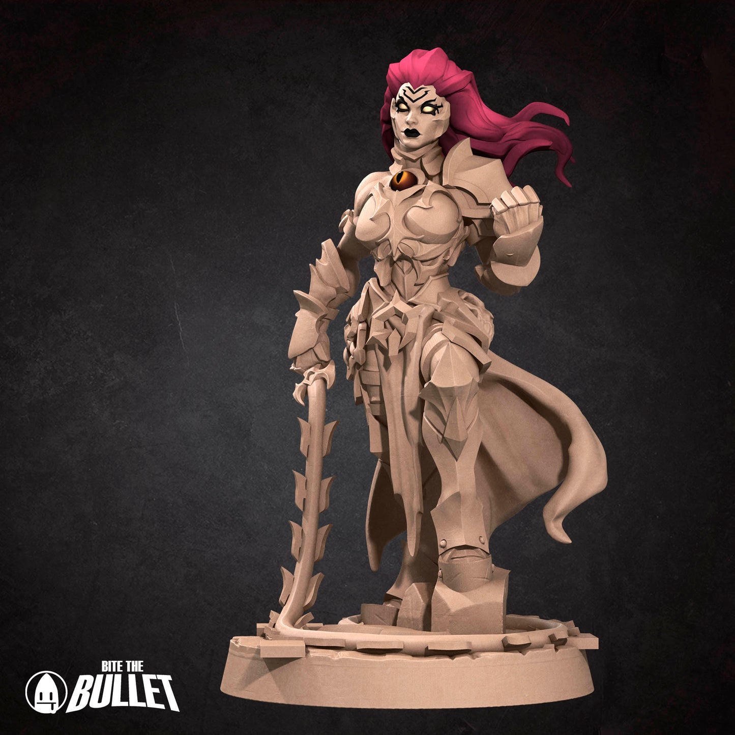 Black Demon Rider 32mm Base