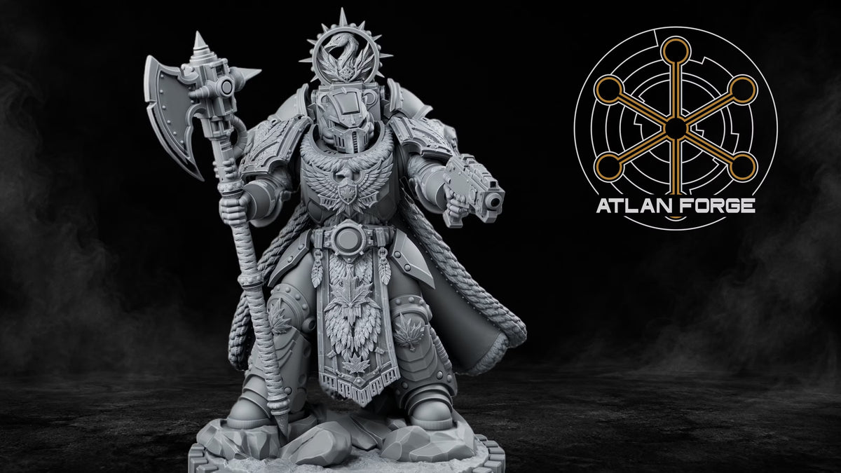 Canadian Space Knight by Atlan Forge