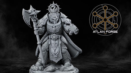 Canadian Space Knight by Atlan Forge