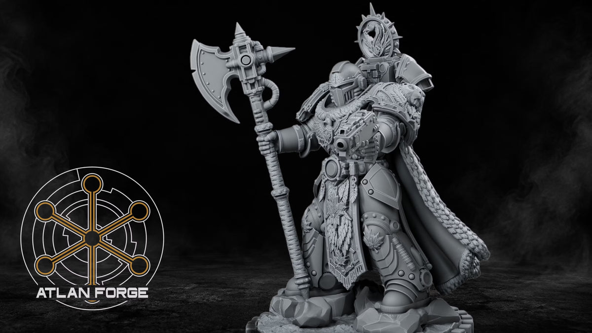Canadian Space Knight by Atlan Forge