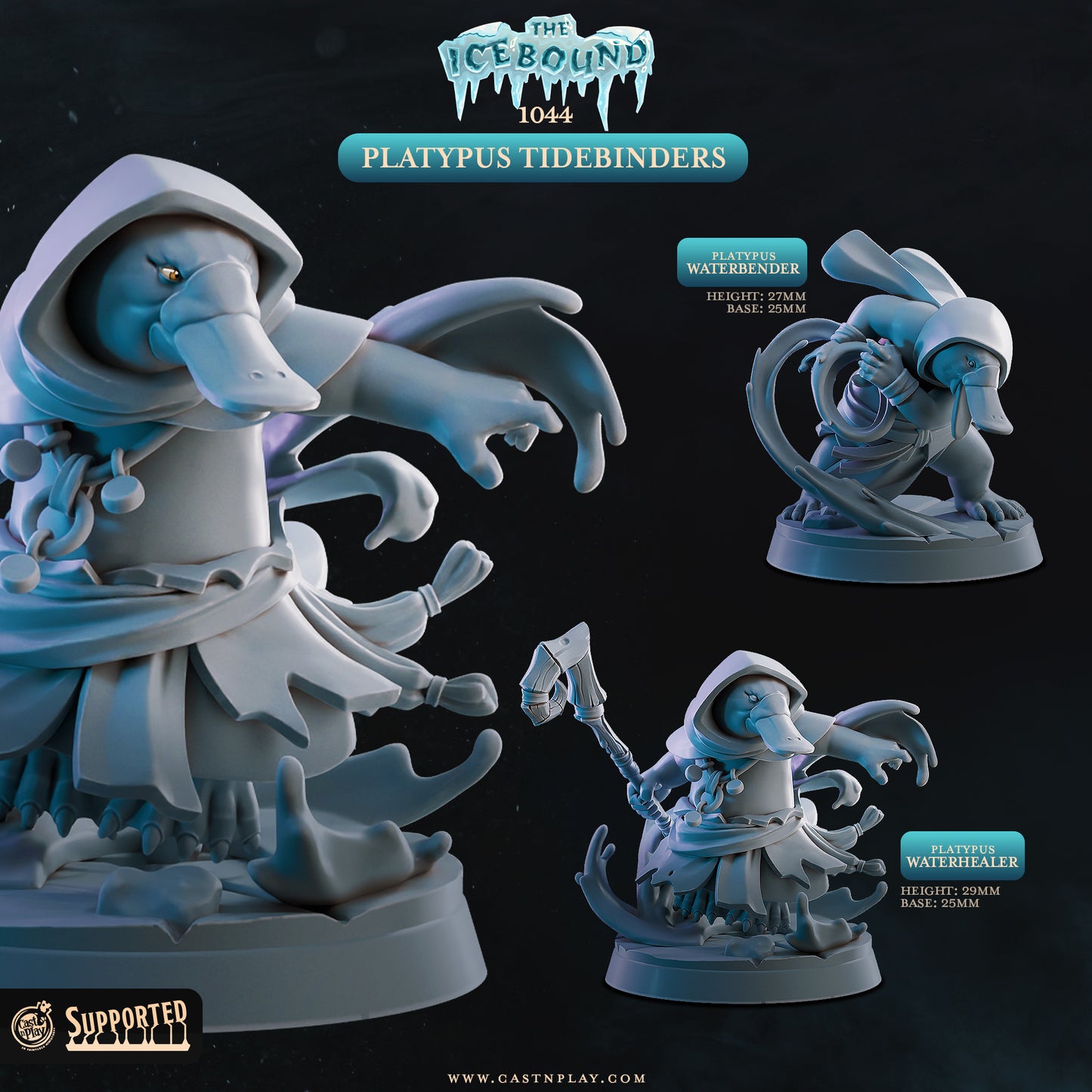 Platypus Tidebinders  | Cast n Play | The Icebound