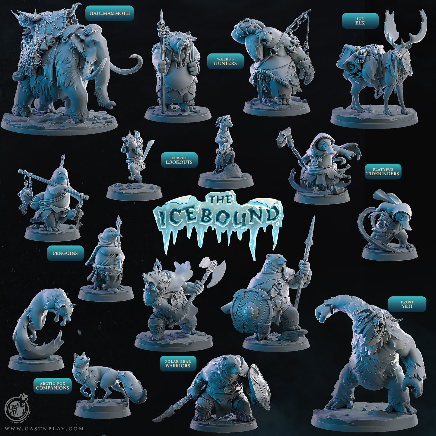 Platypus Tidebinders  | Cast n Play | The Icebound