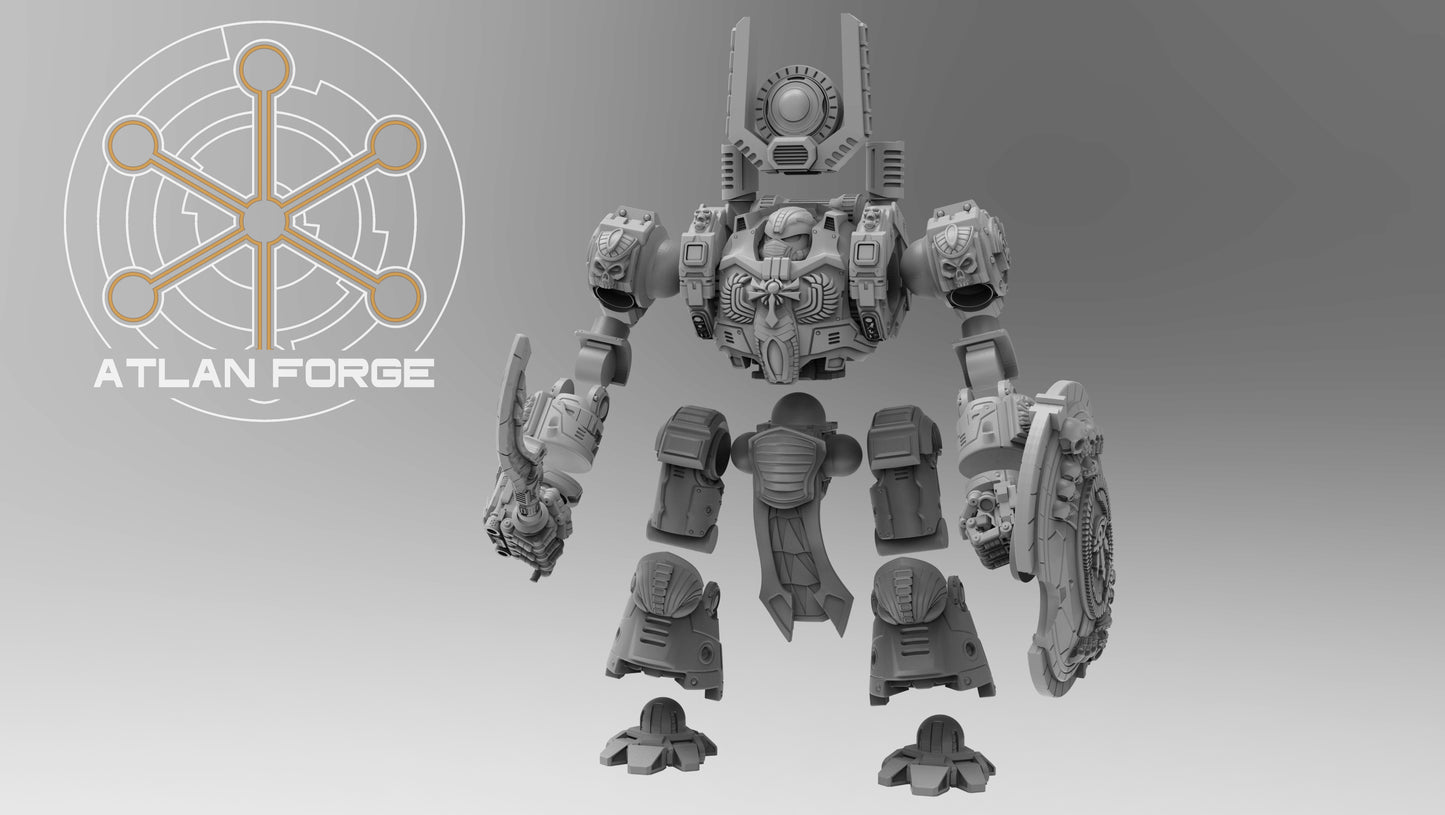 Aegptian Velox Dreadnought by Atlan Forge (60mm Base)