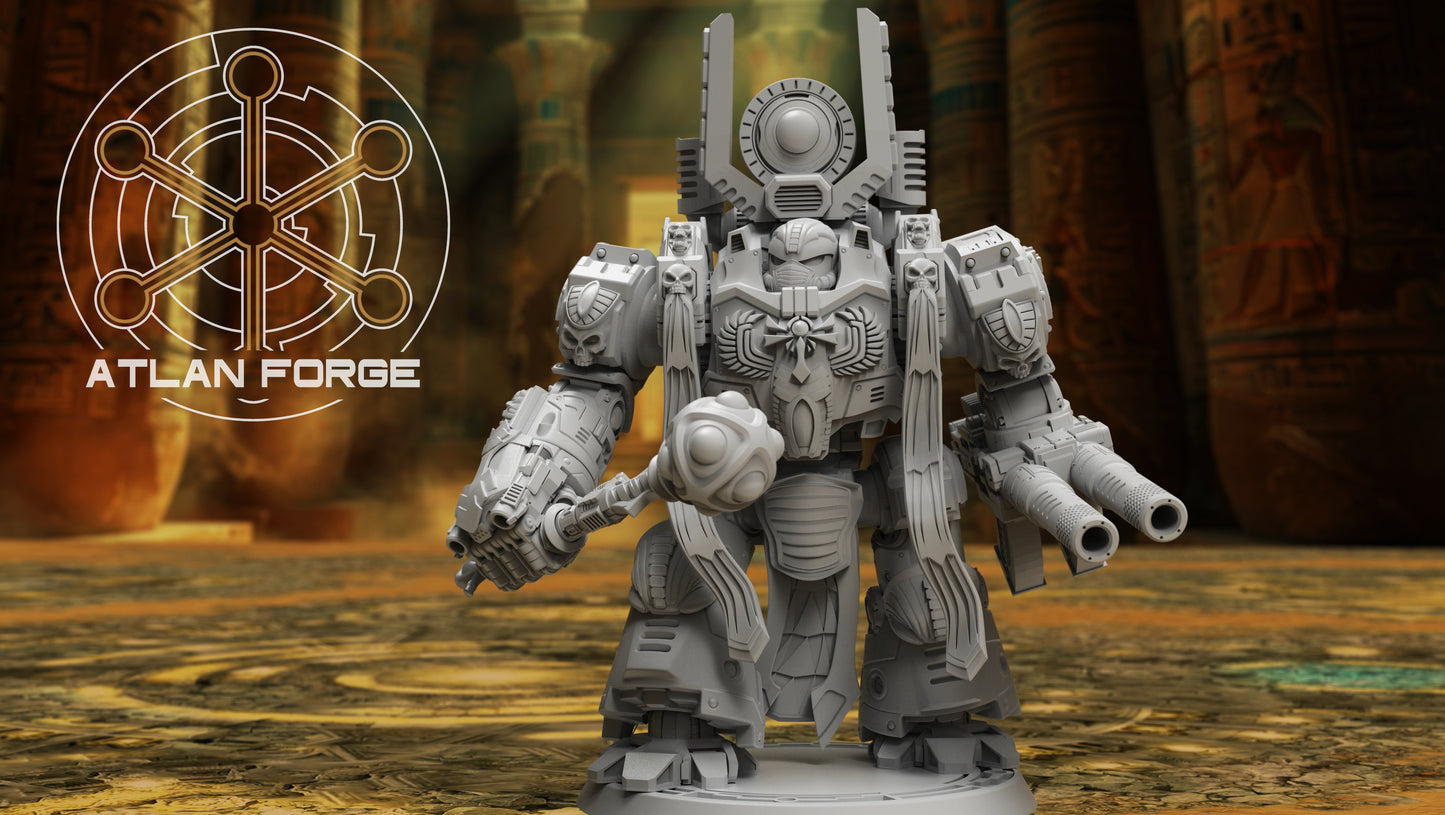 Aegptian Velox Dreadnought by Atlan Forge (60mm Base)