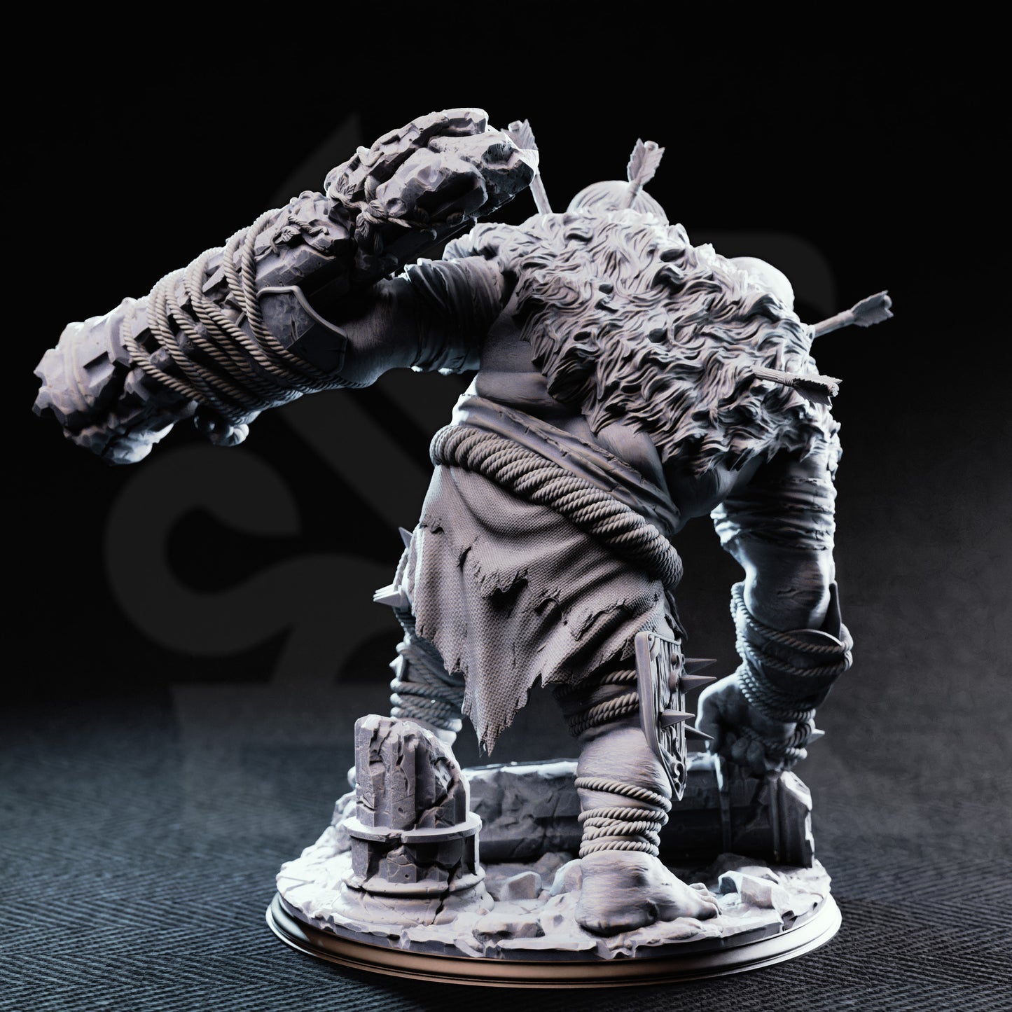 Ettin Brute - Flim & Krim 50mm Base