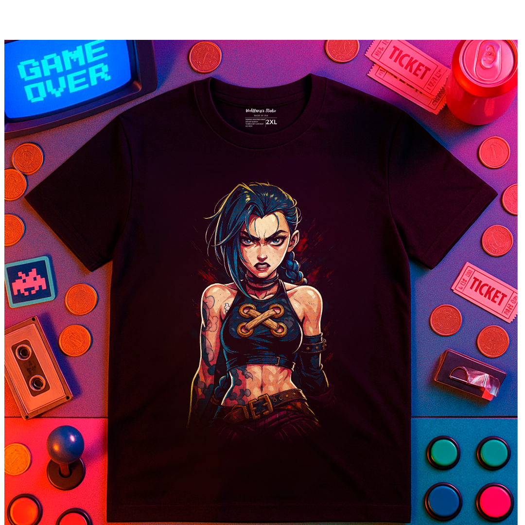 Custom Gamer Character's T-Shirts #1