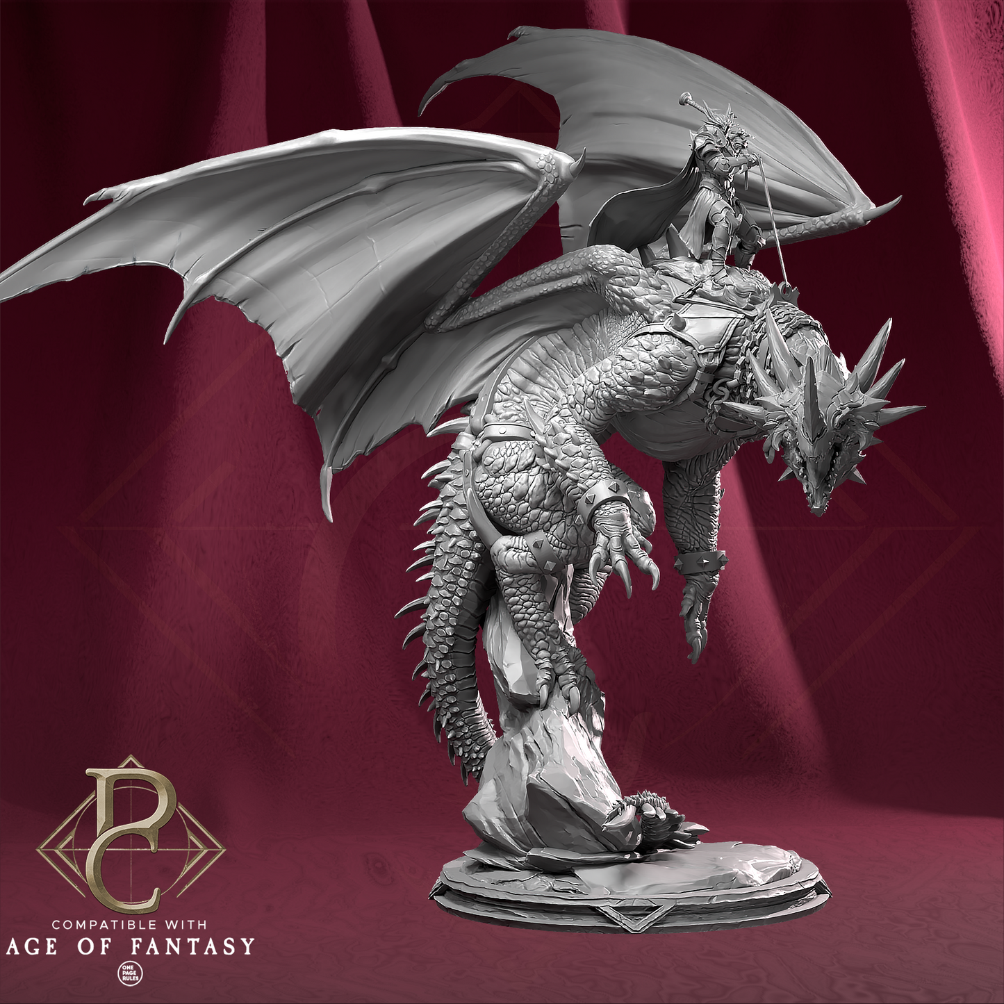 GarathroK Infernal Ember(180mm) + Rider (32mm)