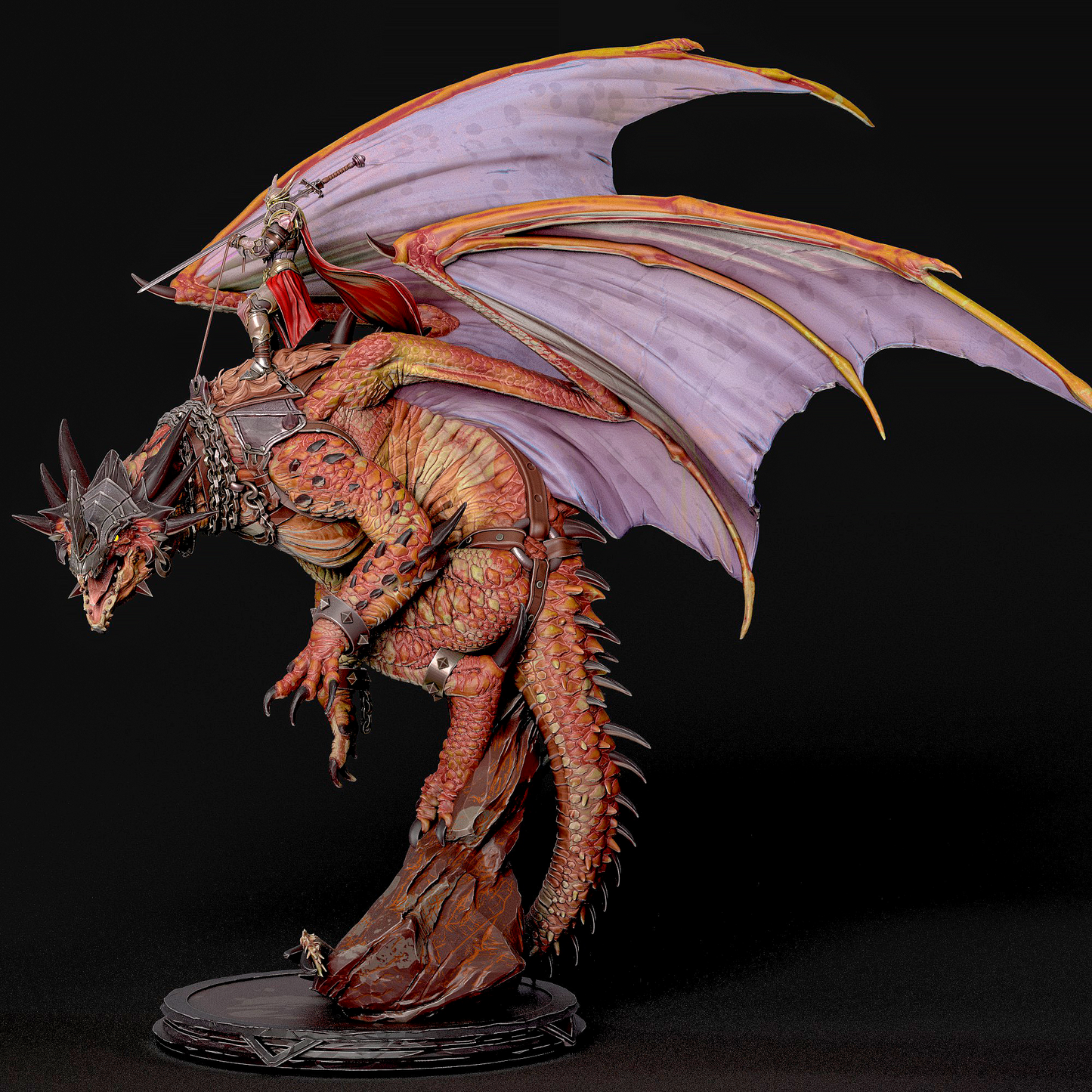 GarathroK Infernal Ember(180mm) + Rider (32mm)