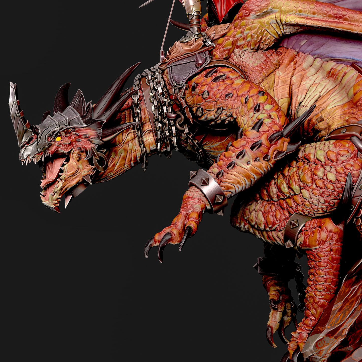 GarathroK Infernal Ember(180mm) + Rider (32mm)