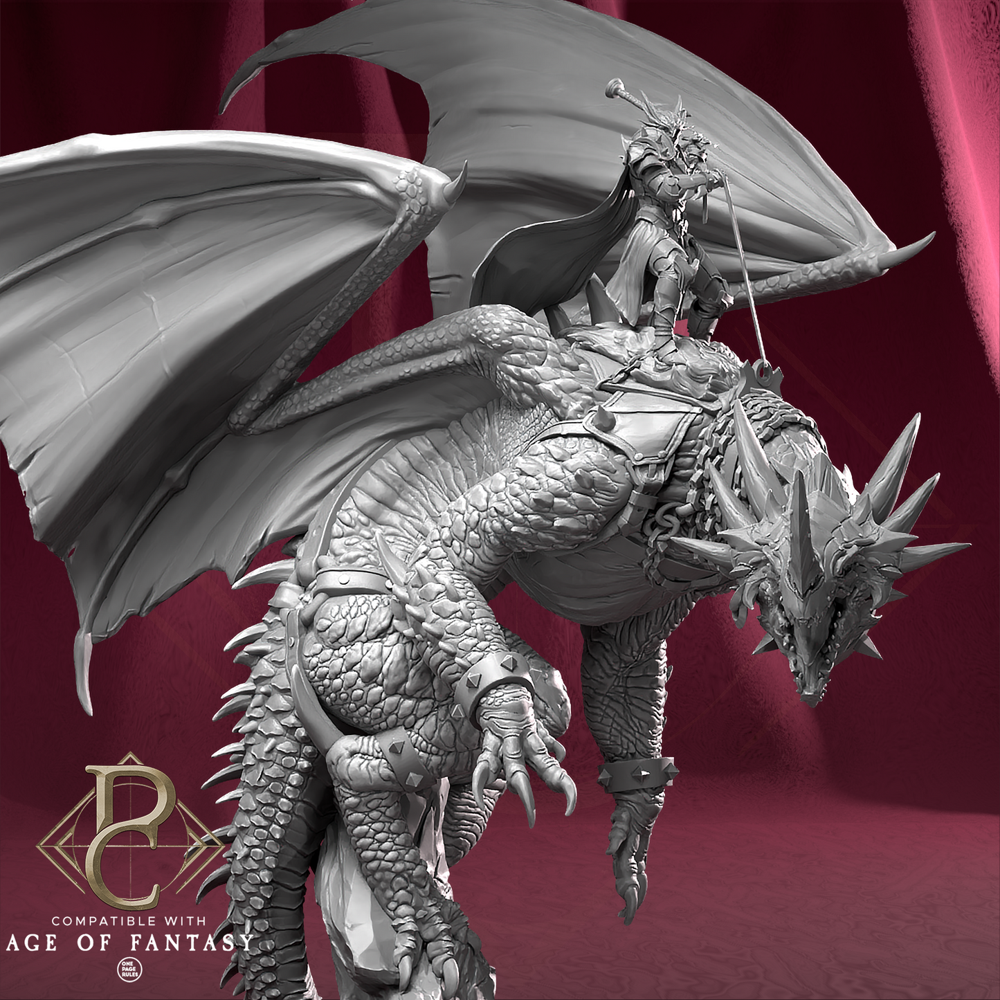 GarathroK Infernal Ember(180mm) + Rider (32mm)