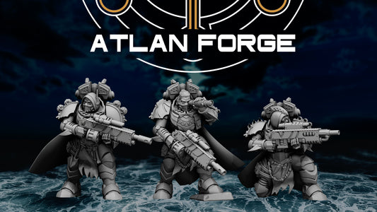 Wai Toa Tide Shades 3 army 40mm Base