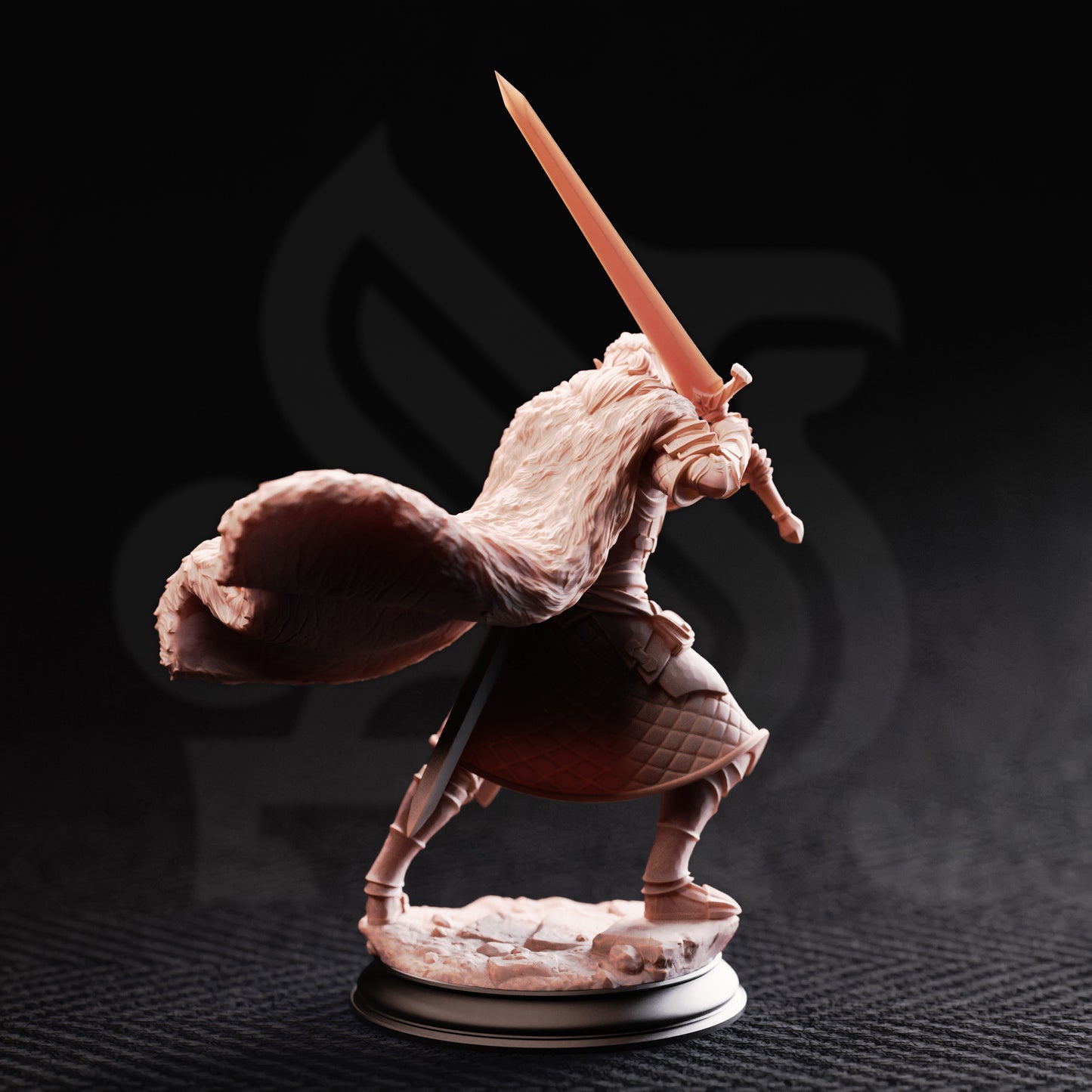 Elf Fighter - Harias of the Borderlands /32mm/75mm Scale