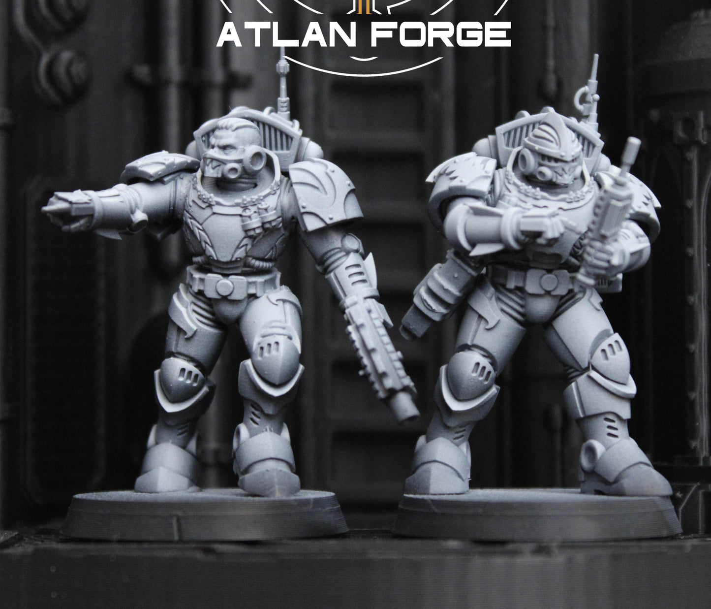 Wai Toa Tūtai (Scouts) (5-Unit Set) by Atlan Forge 32mm Base