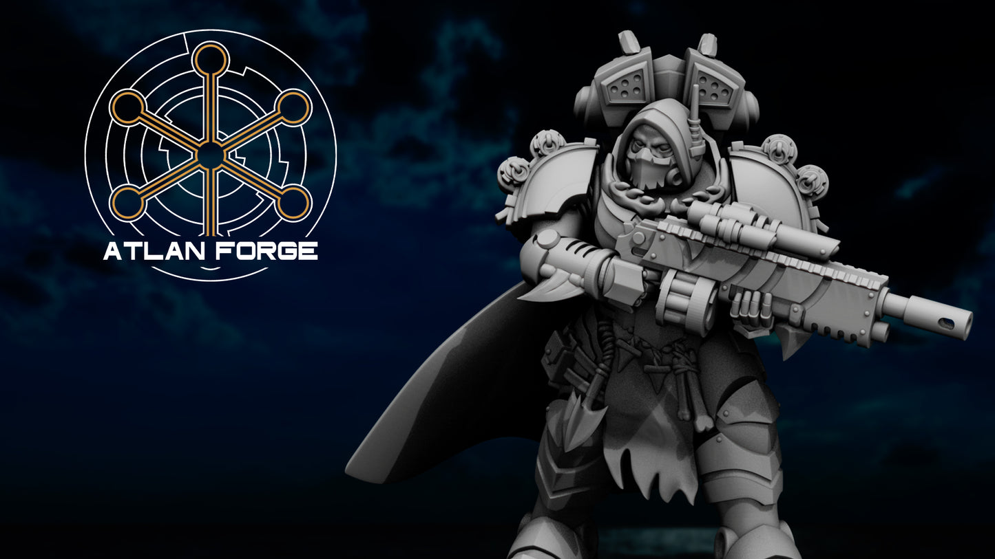 Wai Toa Tide Shades 3 army 40mm Base