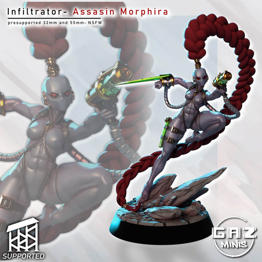 Infiltrator Assassin Morphira 32mm and 55mm