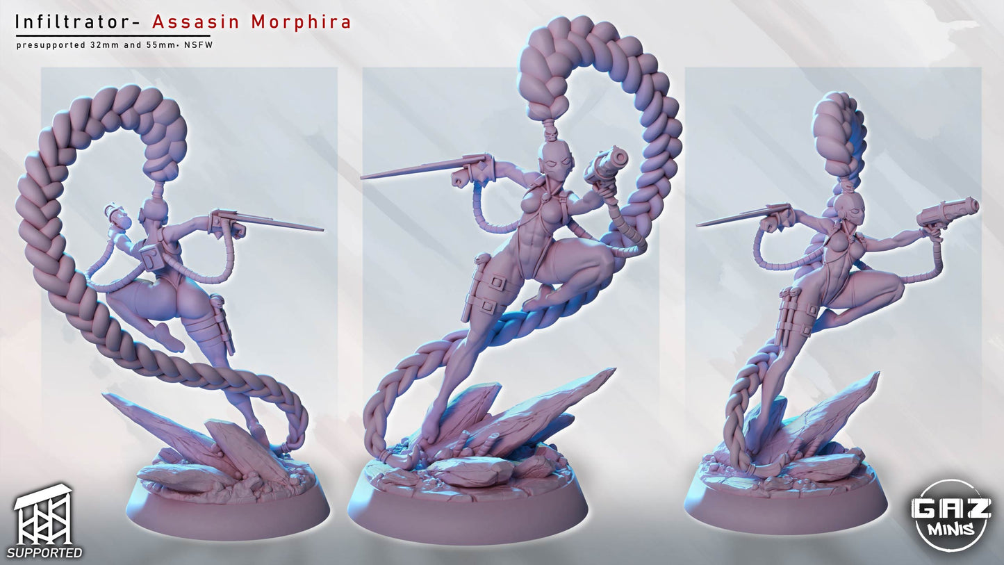 Infiltrator Assassin Morphira 32mm and 55mm
