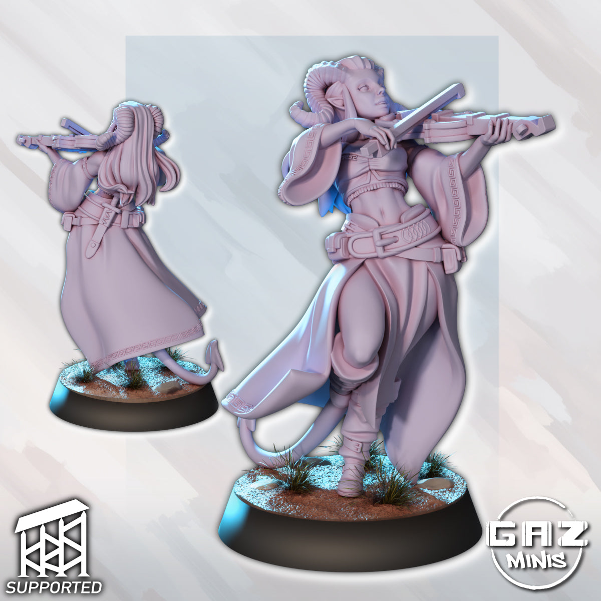 Tiefling bard 32mm