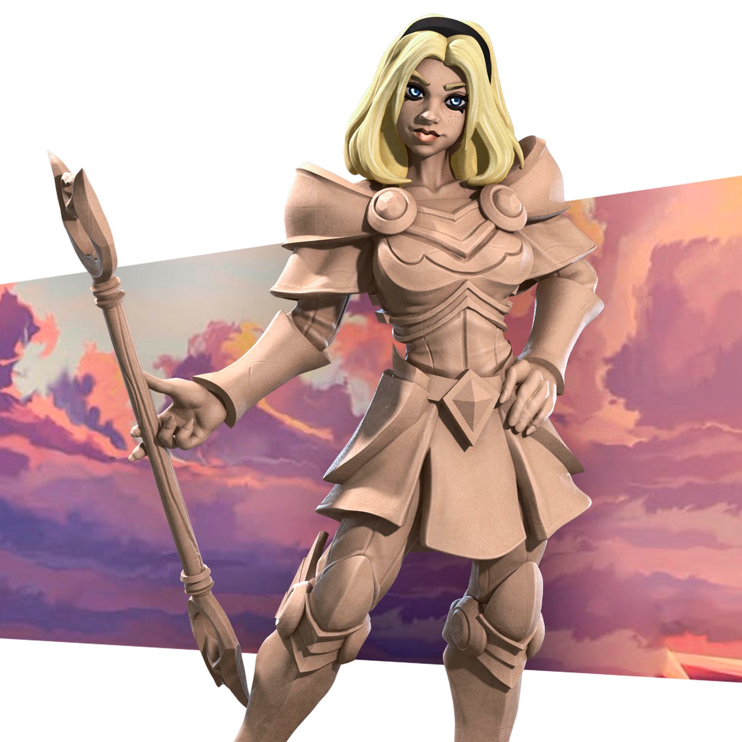 Lady of Luminosity 25mm Base