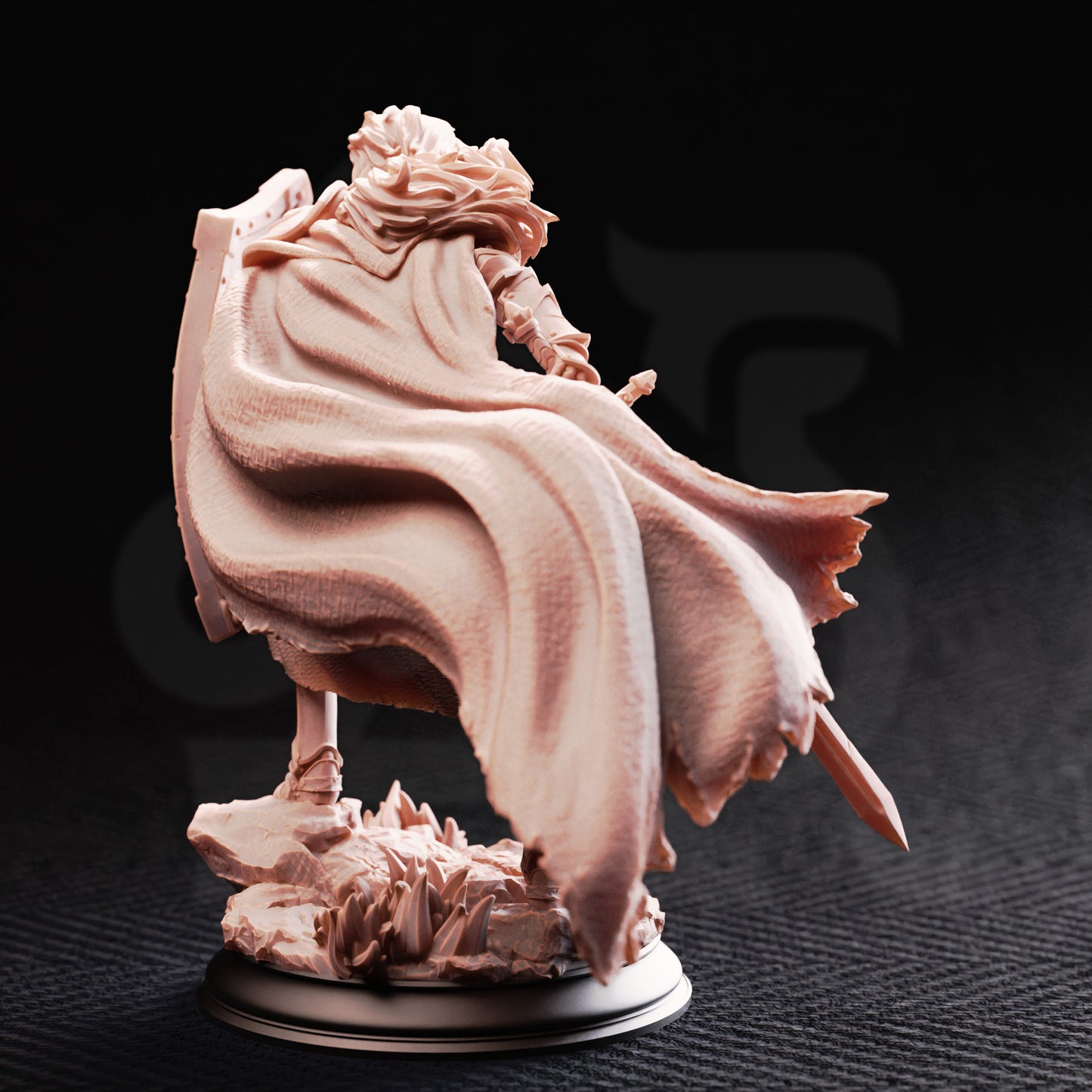 Female Human Fighter - Lydia the Untarnished /32mm/75mm Scale