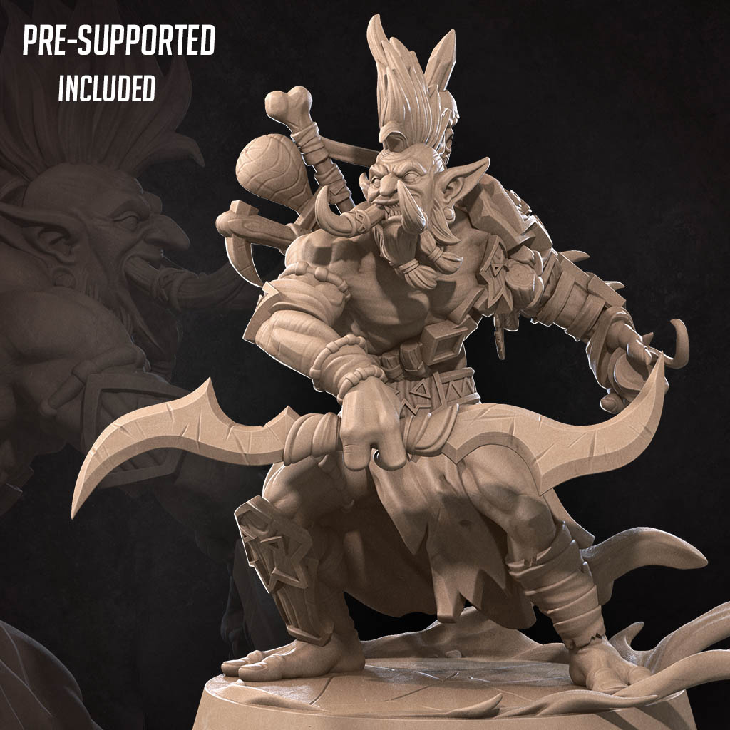 Troll Shadow Hunter 32mm Base