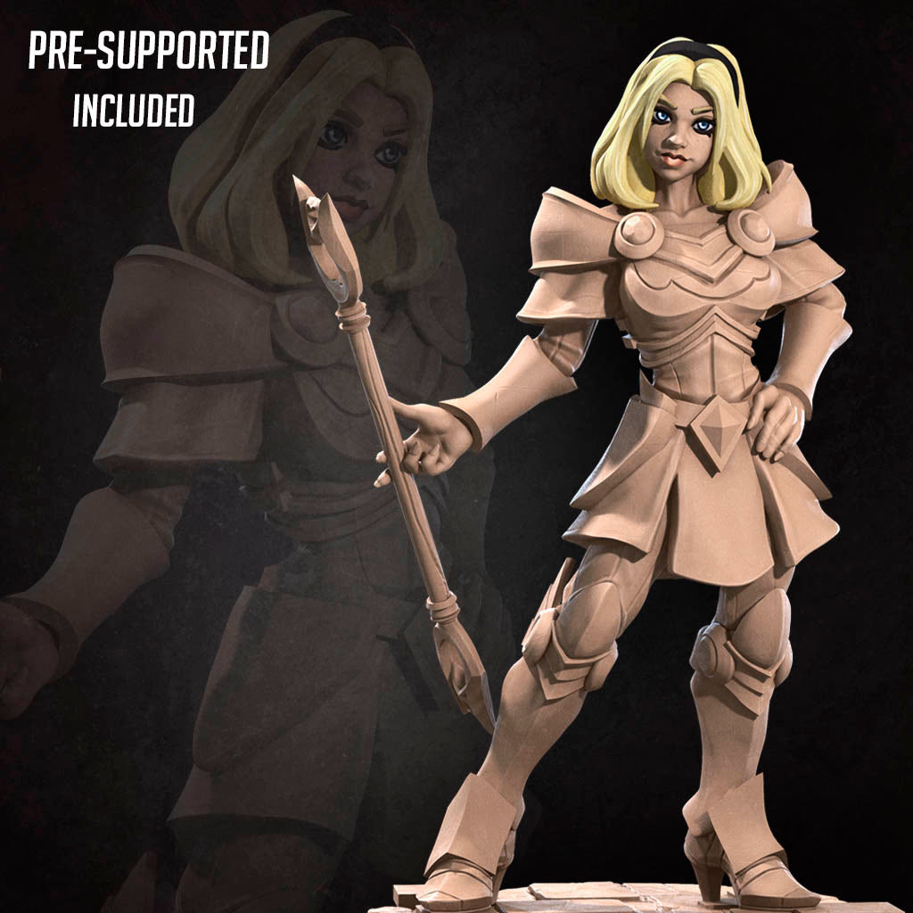 Lady of Luminosity 25mm Base
