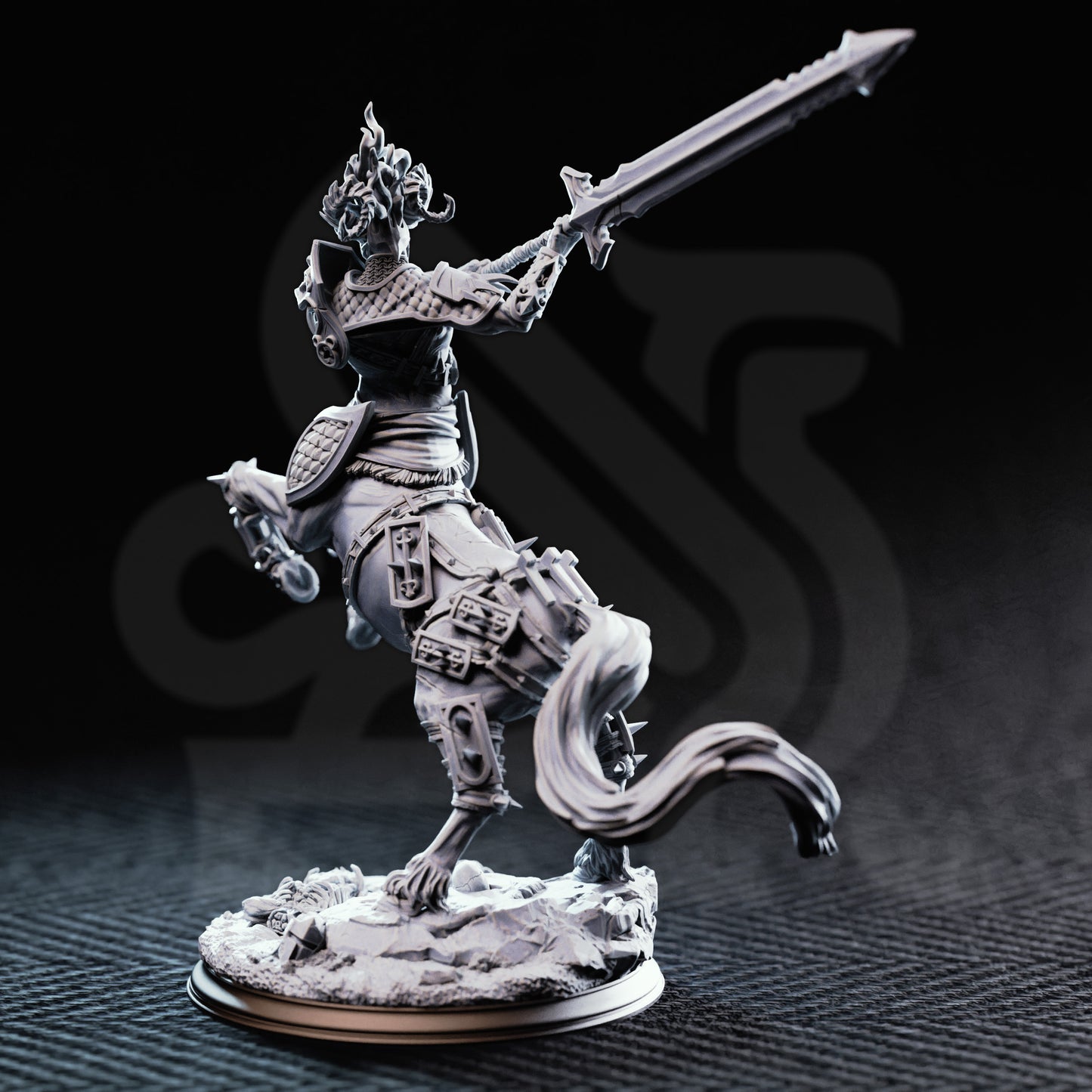 Centaur Warboss - Magnus the Hateful 50mm Base