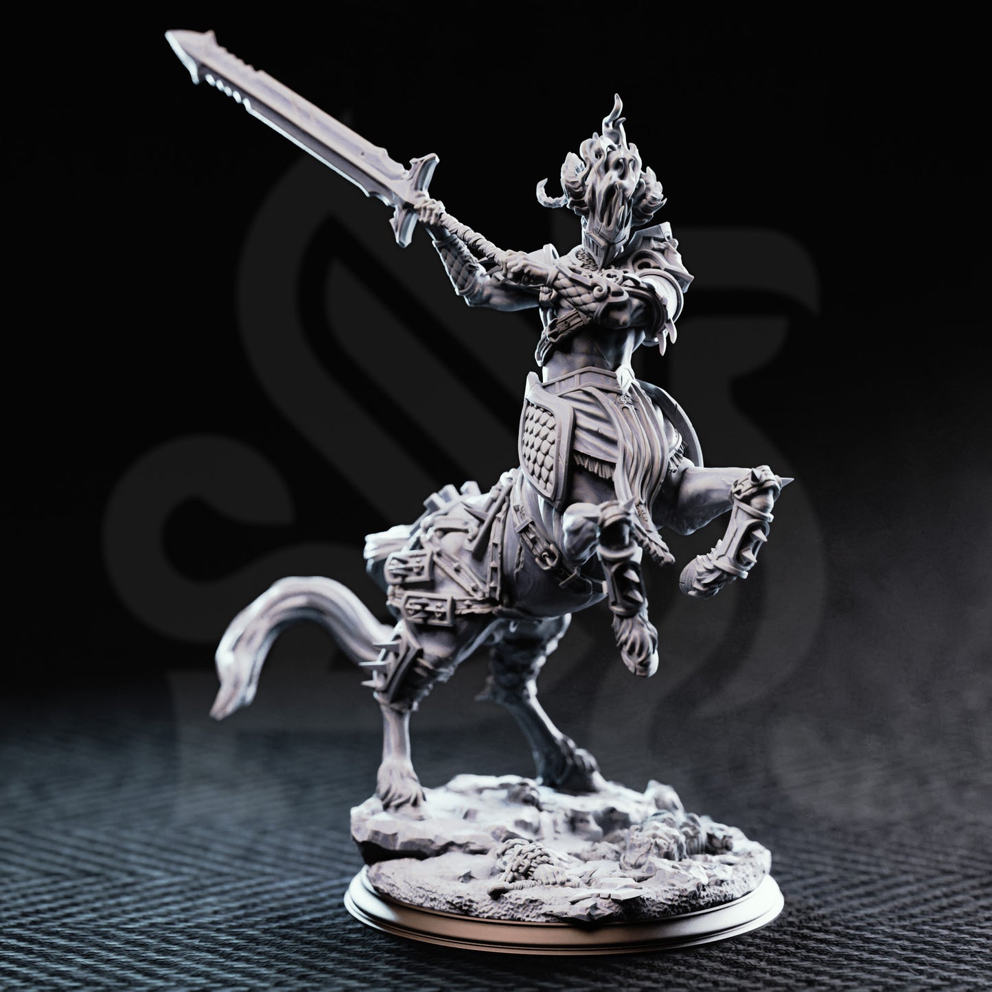 Centaur Warboss - Magnus the Hateful 50mm Base