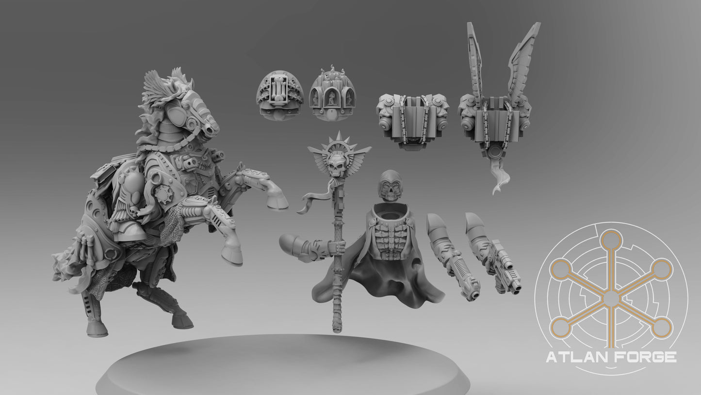 Mounted Battle Priest by Atlan Forge