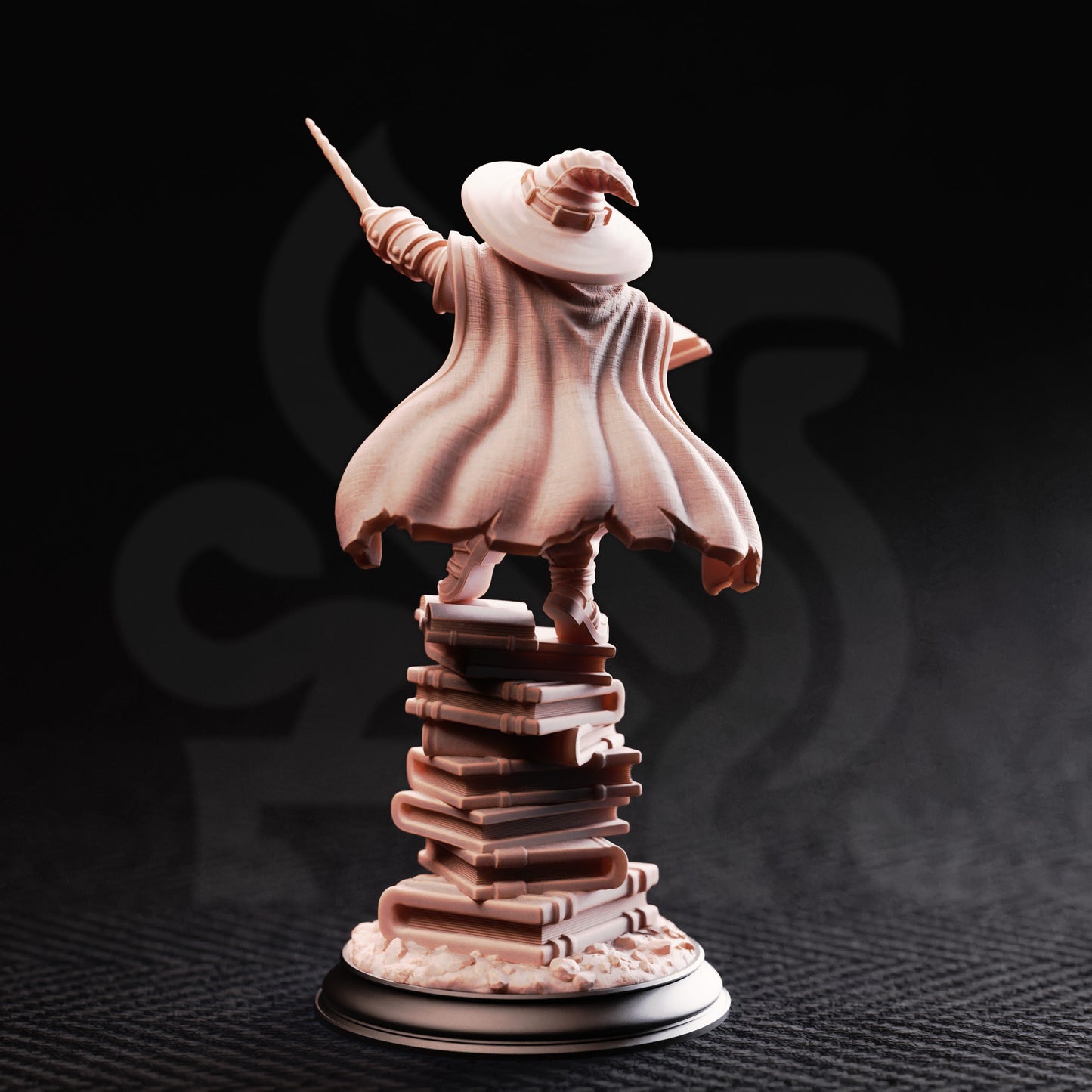 Gnome Arcane Professor - Pepitos the Manic/32mm/75mm Scale