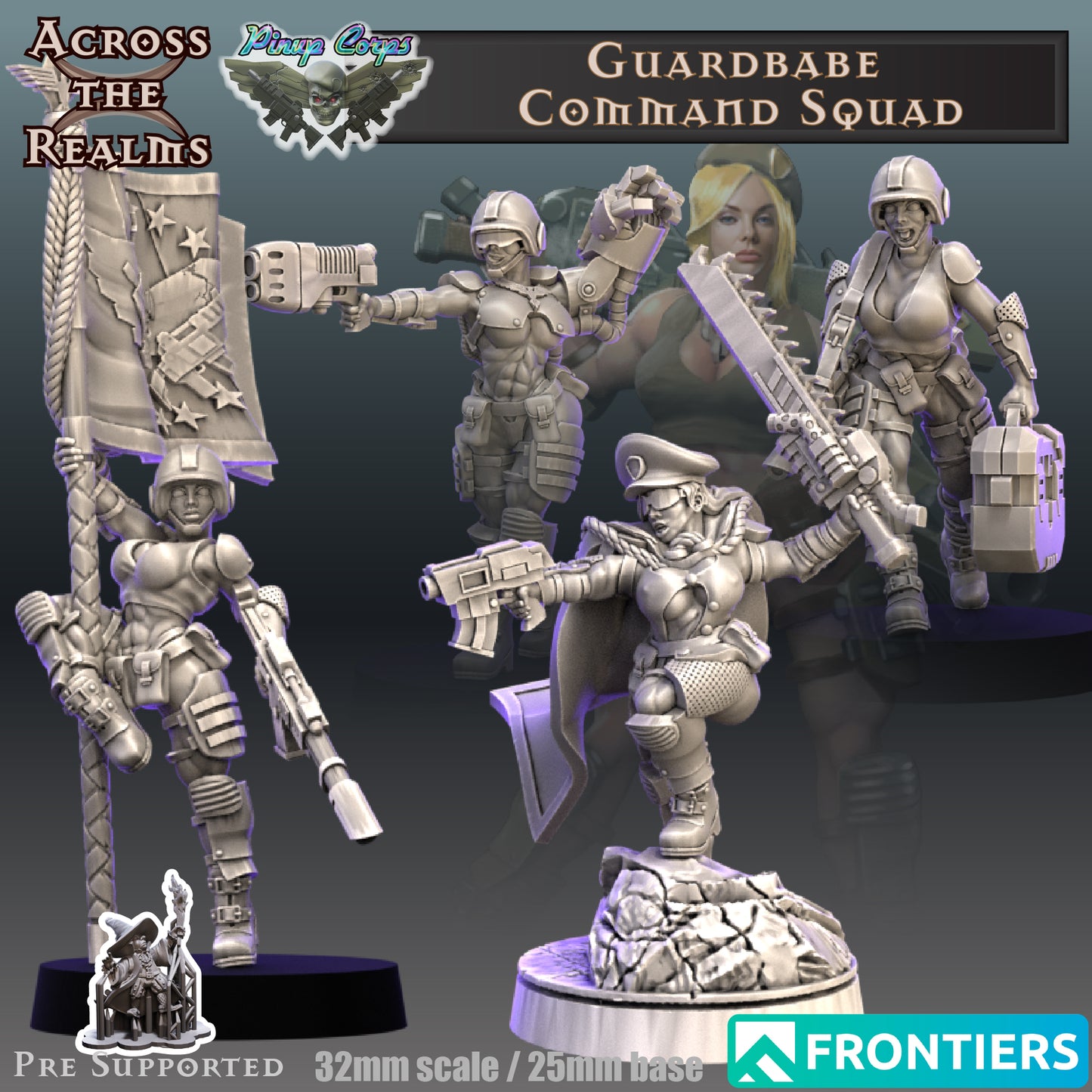 Guardbabe Command Squad 32mm