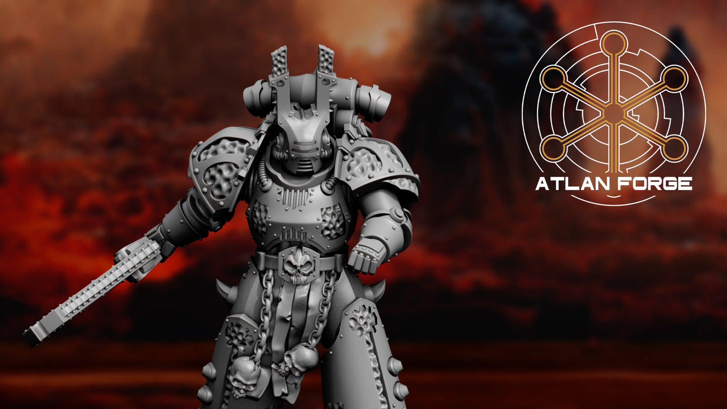 Hades Demented (5-Unit Set) by Atlan Forge 32mm Base