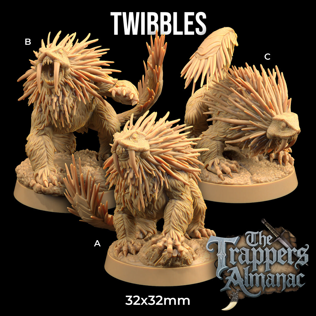 Twibbles  | The Trappers Almanac BASE SIZE 32mm