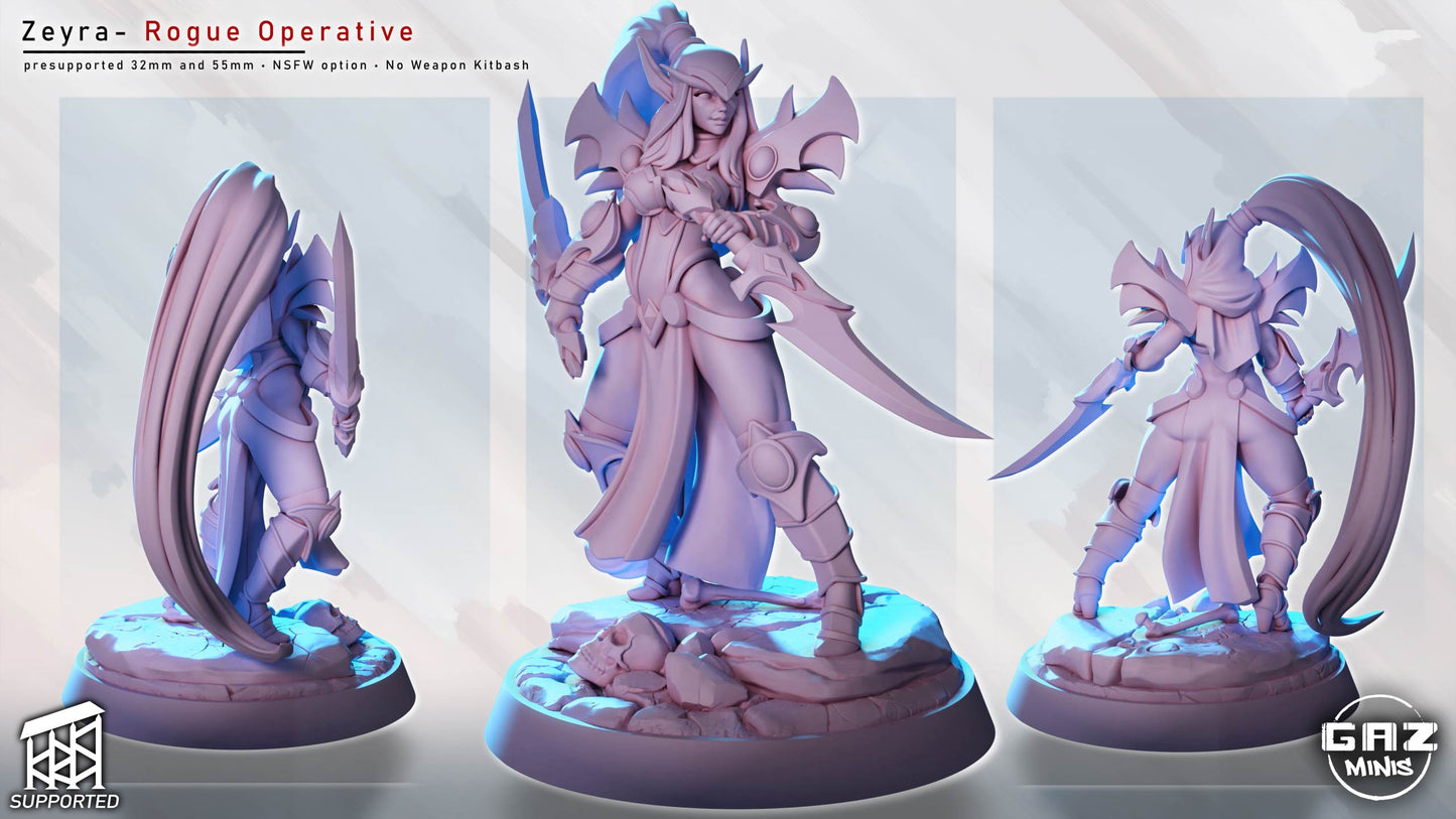 Zeyra – Shadow Rogue 32mm and 55mm