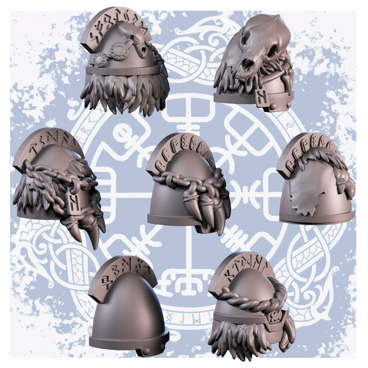 Nord warriors Shoulders