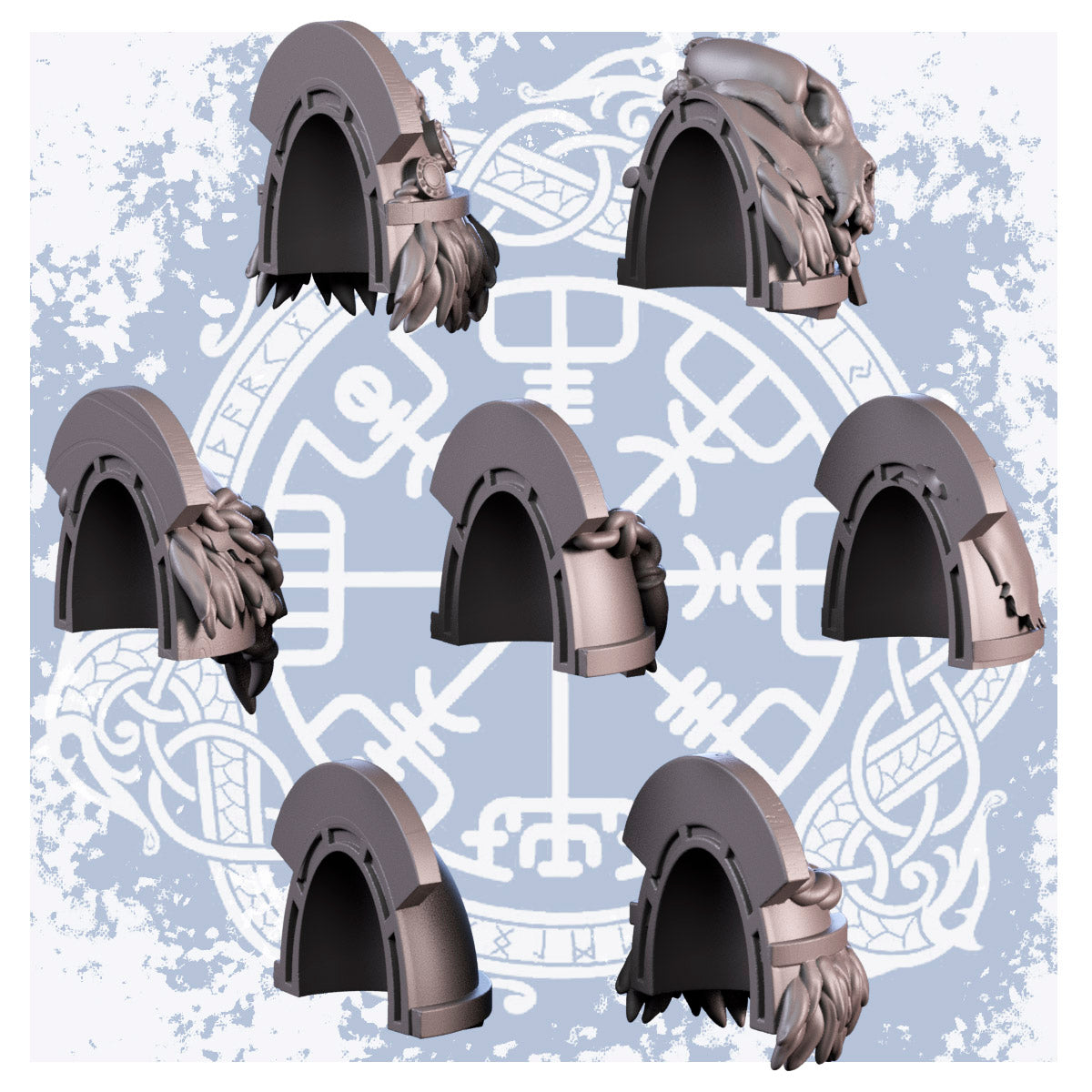 Nord warriors Shoulders