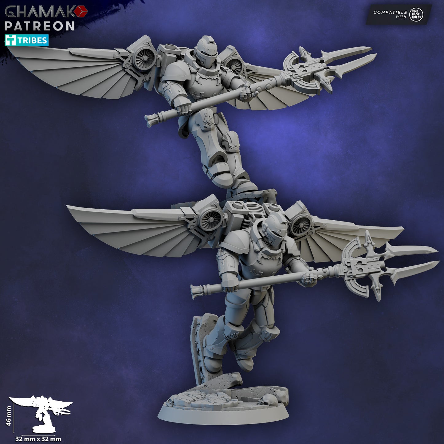 Sacred Heart Assault Militum 10 Unit 32mm