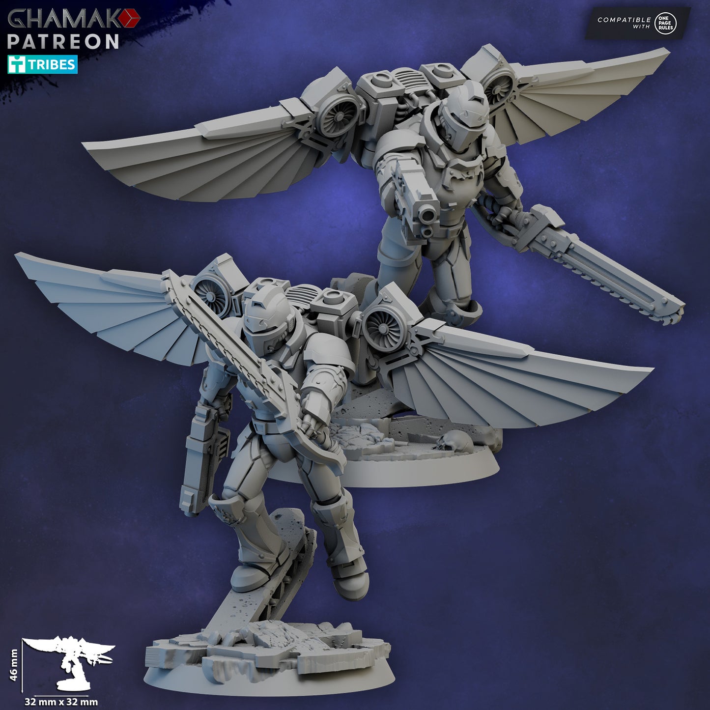 Sacred Heart Assault Militum 10 Unit 32mm