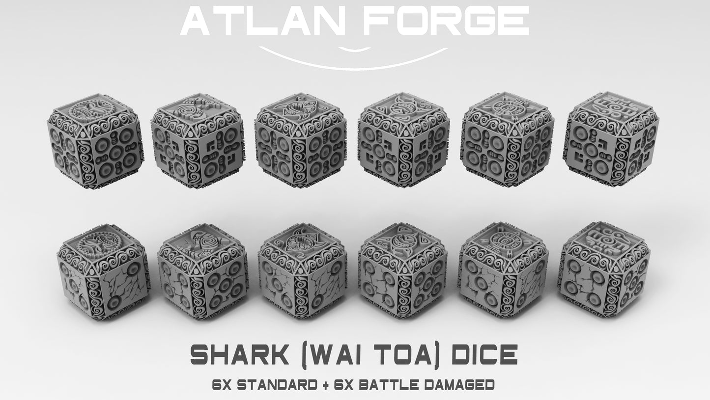Shark (Wai Toa) Dice